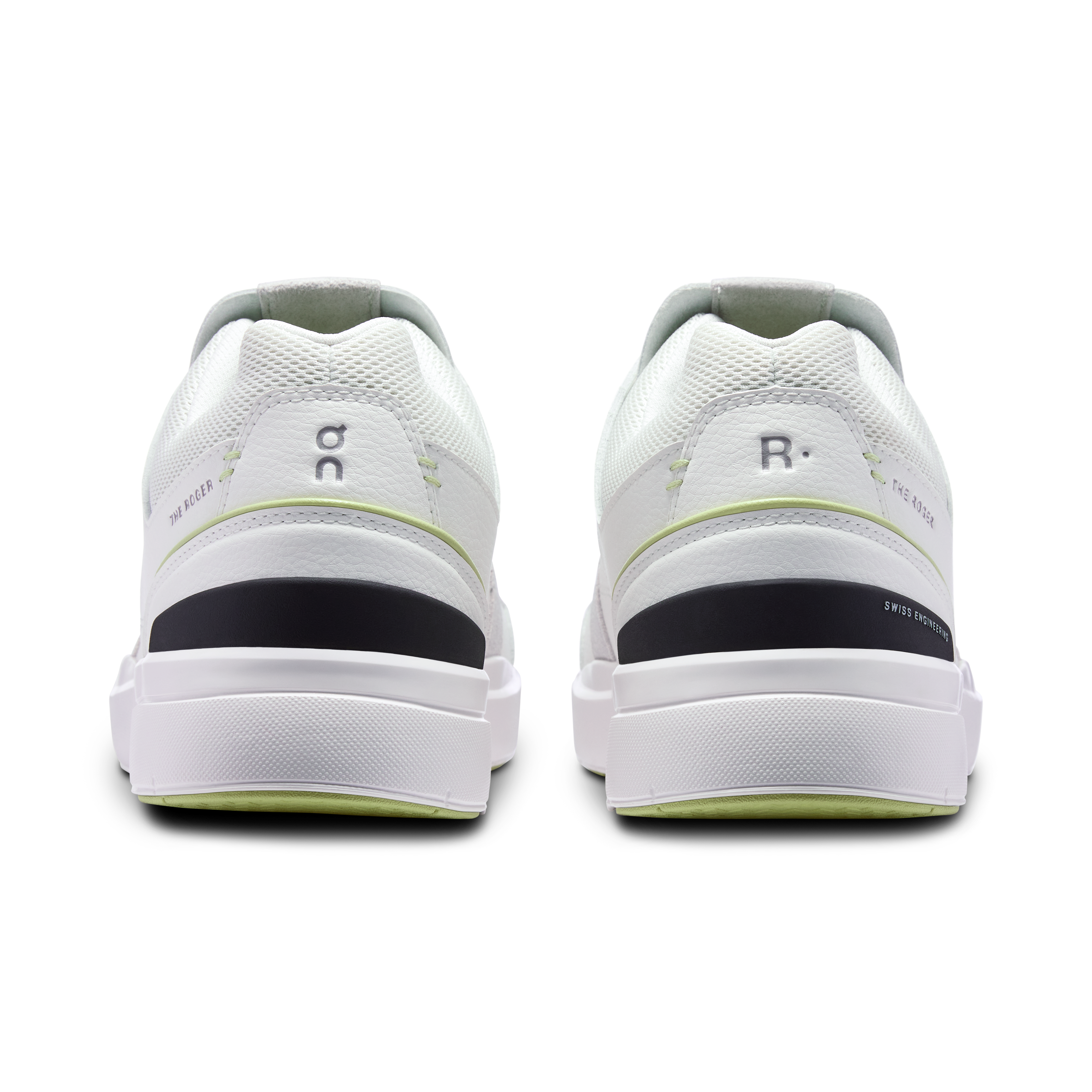 On Running Men's The Roger Clubhouse Sneakers - White/Acacia | Lightweight Running Shoes for Men | Perfect for Jogging, Gym Workouts & Casual Wear