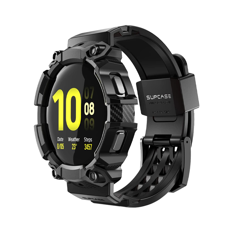 Samsung Galaxy Watch5 44mm Case with Unicorn Beetle PRO Wristband - Durable Protective Cover for Smartwatch - Perfect for Running, Workouts & Outdoor Activities