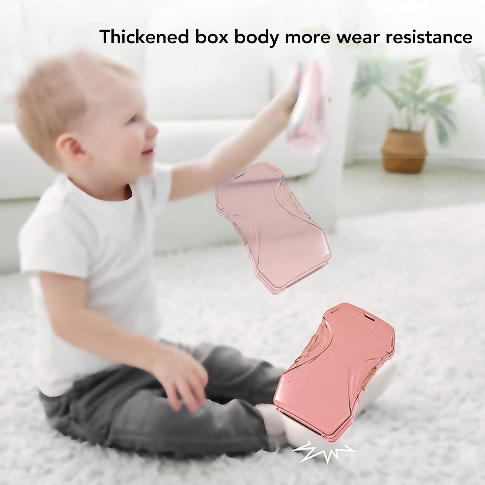 Best Toddler Food Pouch Holder - Anti-Squeeze Baby Food Pouch Feeder with Secure Grip - Perfect for On-the-Go Meals, Travel & Mess-Free Snacking