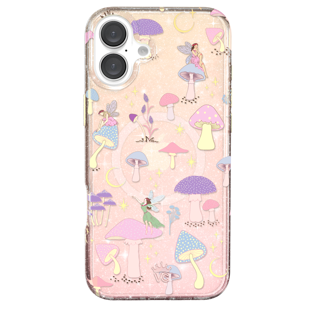 Enchanted Mushroom Design iPhone Case - Magical & Unique Phone Cover for iPhone 13/12/11/XR - Perfect for Nature Lovers & Fantasy Enthusiasts