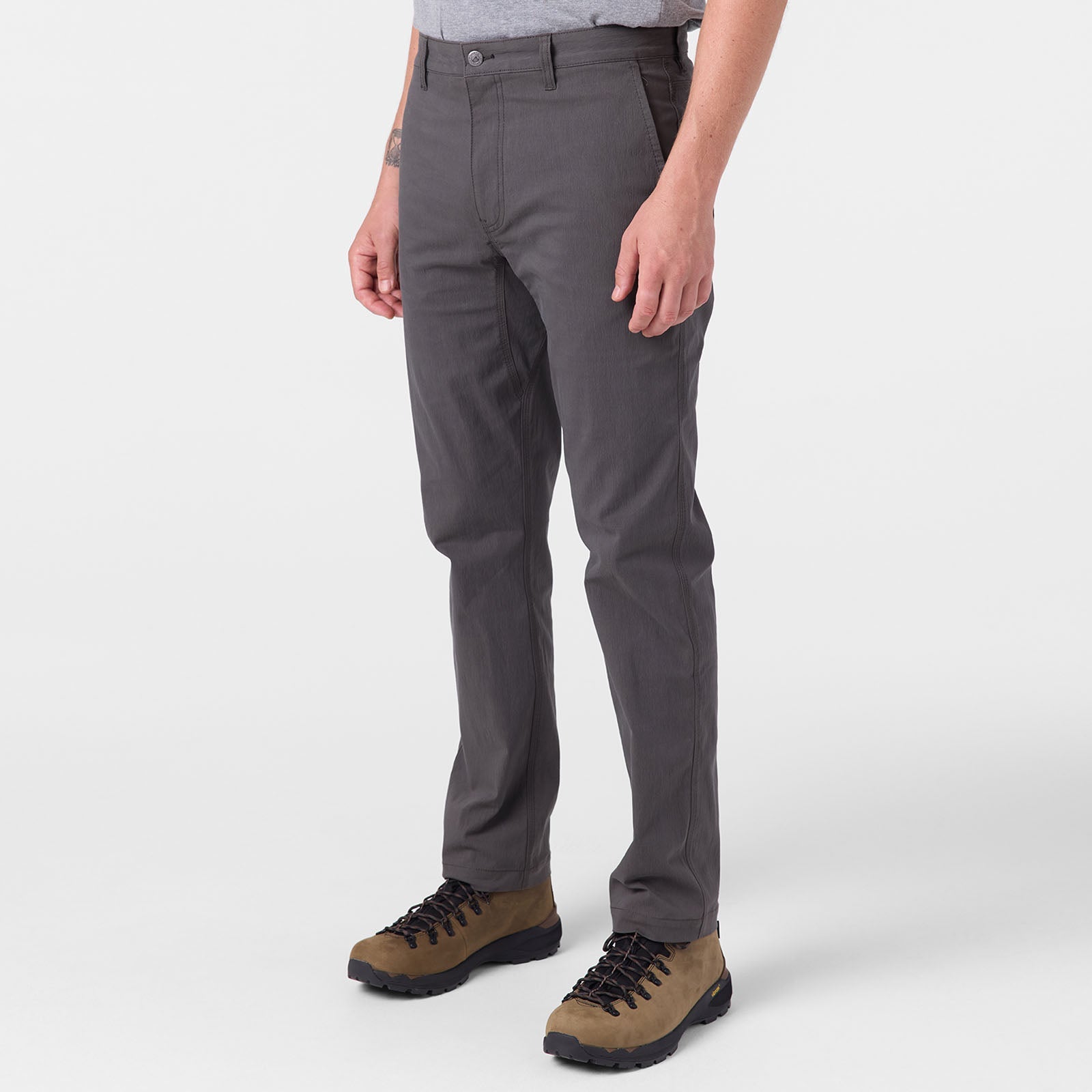 Men's Rover Pant Jackson Grey - Comfortable Outdoor Hiking & Travel Pants for Adventure & Casual Wear