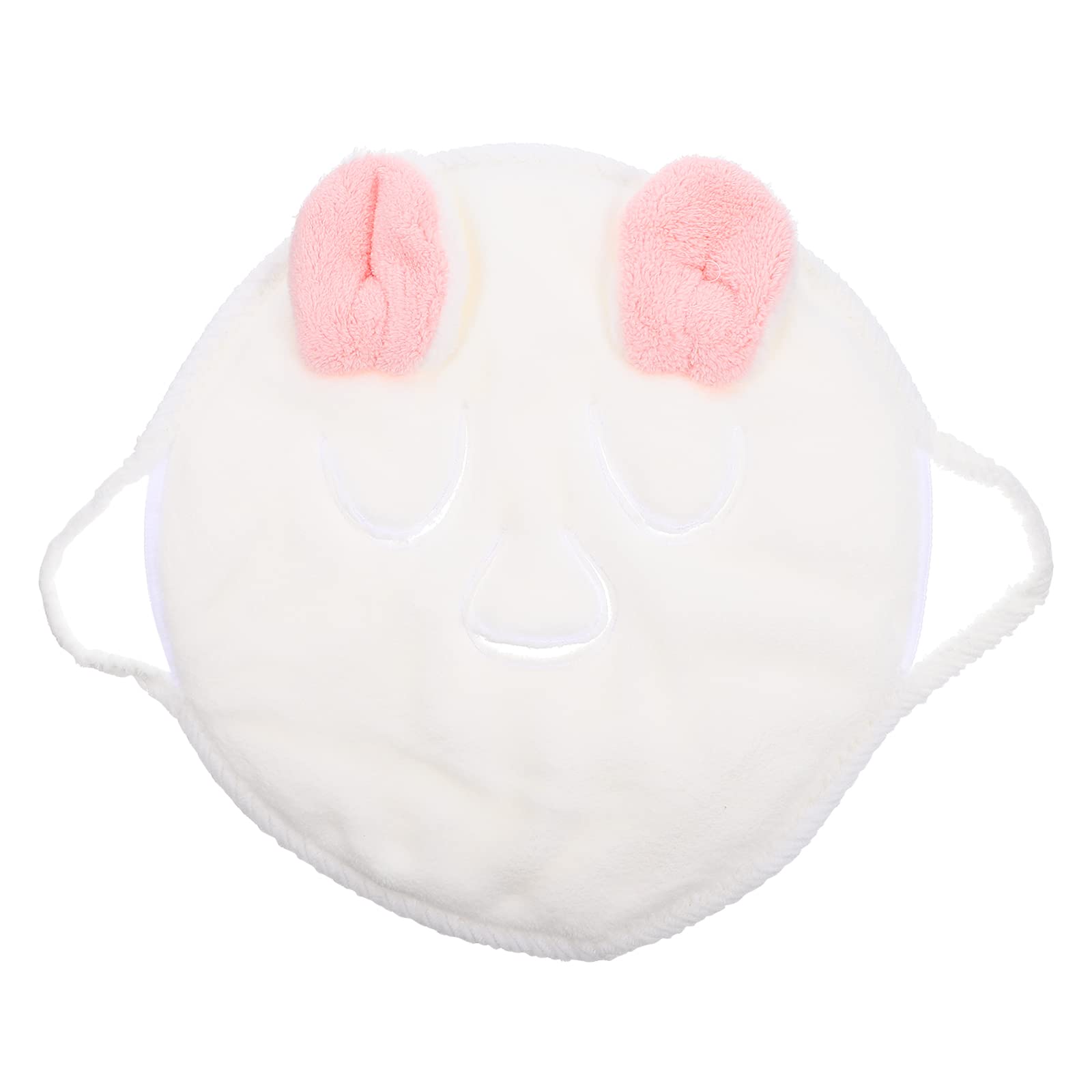 Beaupretty Hot Towel Facial Steamer Mask - Moisturizing Coral Fleece Face Sauna & Hair Towel for Women - Spa, Shower & Home Facial Hydration Therapy