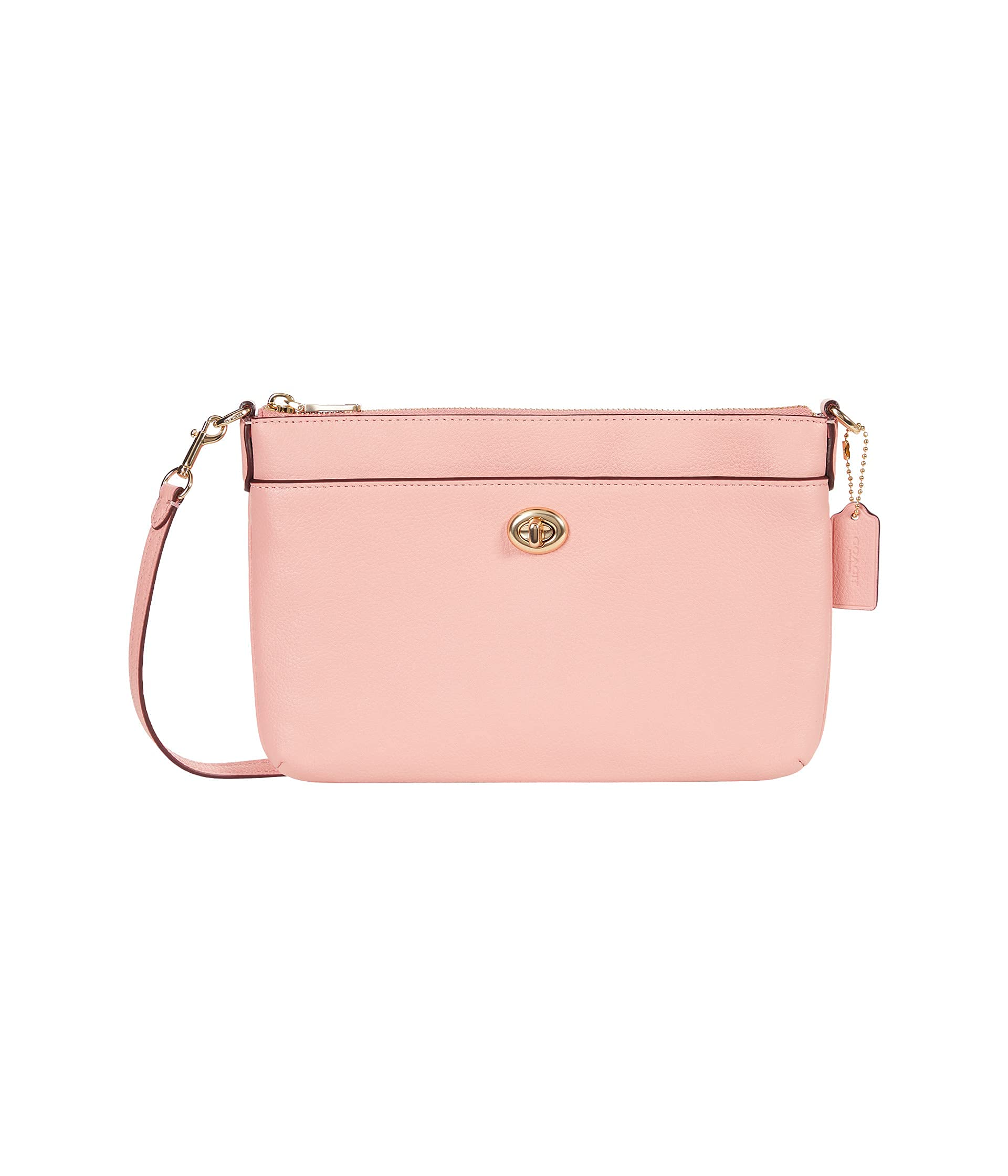 COACH Exclusive NAW Polished Pebble Polly Crossbody Bag for Women - Stylish Leather Shoulder Purse for Everyday Use, Travel & Date Night