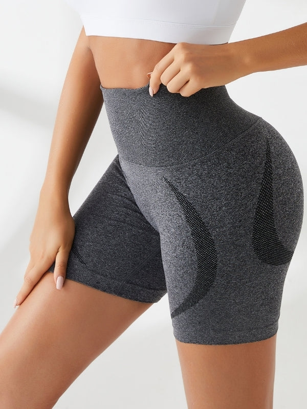ZASUWA Women's High Waisted Scrunch Butt Lifting Gym Shorts - Spandex Workout Booty Shorts for Yoga, Running & Fitness