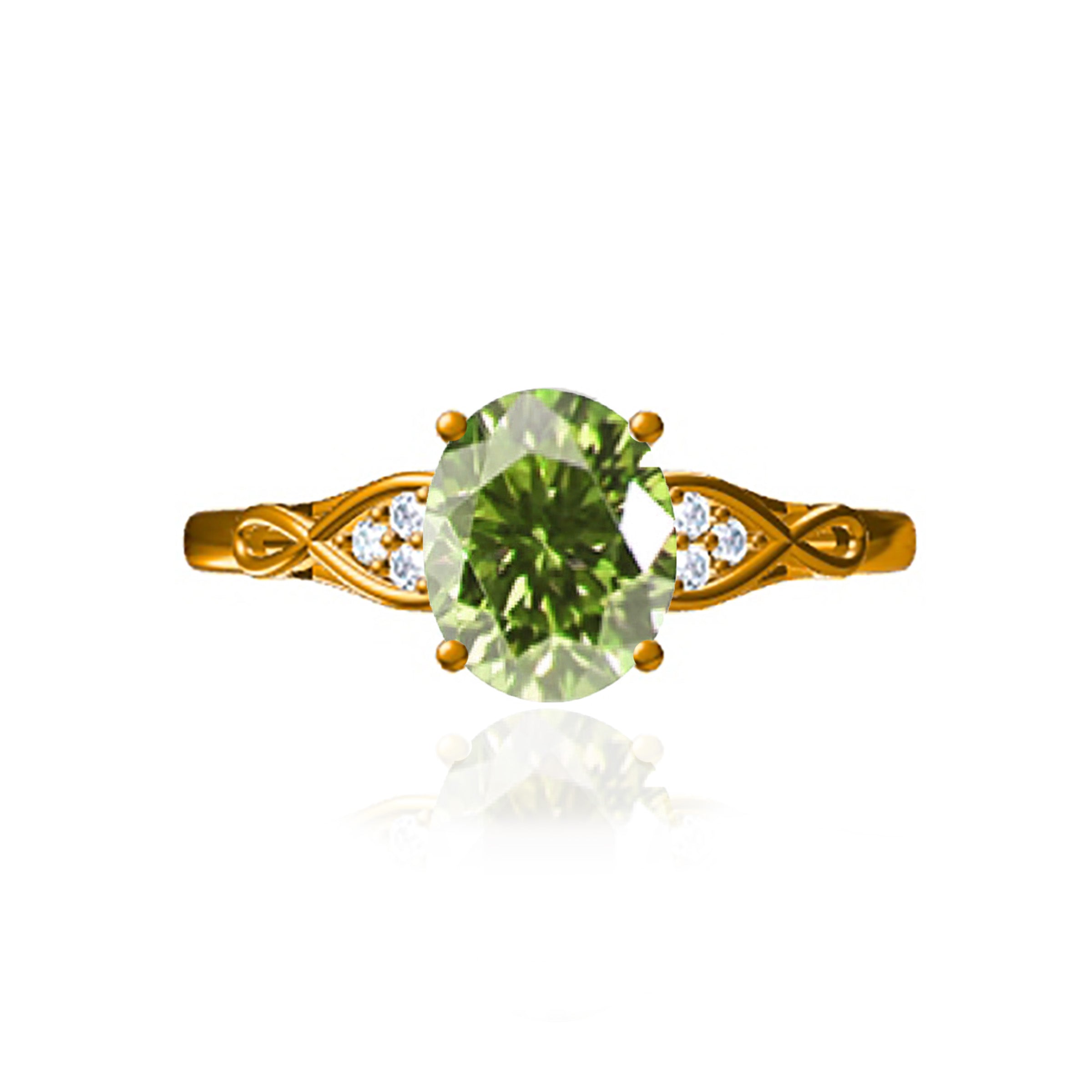 Luminous Memory Oval Moissanite Ashes Ring - Elegant Memorial Jewelry for Cremation Keepsake | Perfect for Remembrance, Sympathy Gifts & Special Occasions