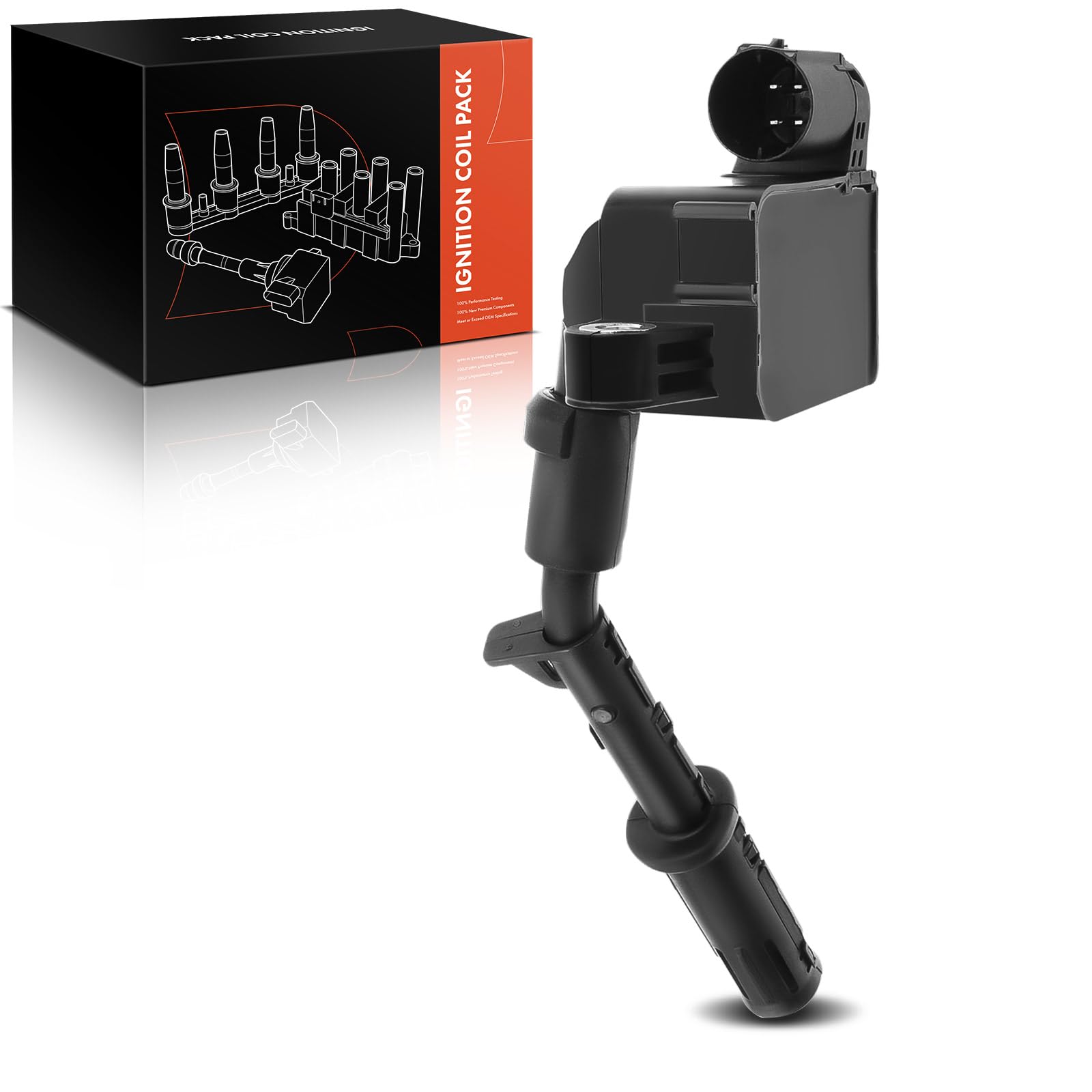 Premium Ignition Coil Compatible with Mercedes-Benz W166 GL450 GL550 GL63 GLE63 GLS63 ML63 AMG GLS550 ML350 ML550 - High Performance Replacement Part for Smooth Engine Start & Acceleration - Perfect for Off-Roading, Daily Commuting & Long Distance Travel