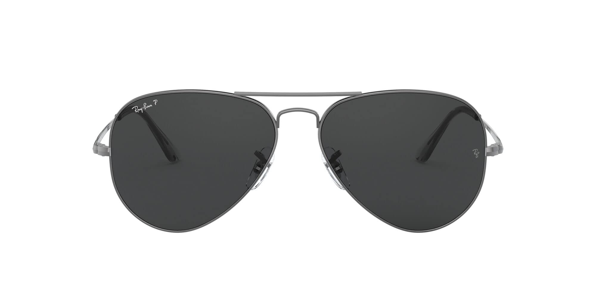Ray-Ban RB3689 Aviator Metal II Sunglasses for Men & Women - Classic Pilot Style UV Protection Shades for Driving, Travel & Outdoor Activities