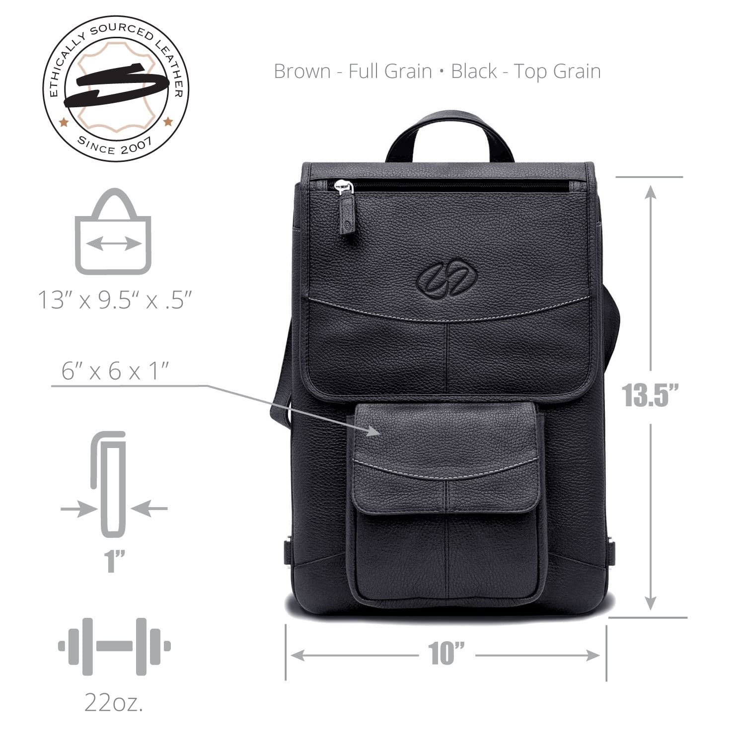 Premium Leather Shoulder Bag for 13-inch MacBook Air & Pro - Durable Protective Laptop Case with Adjustable Strap & Comfortable Handle | Perfect for Work, Travel & Business Commuting