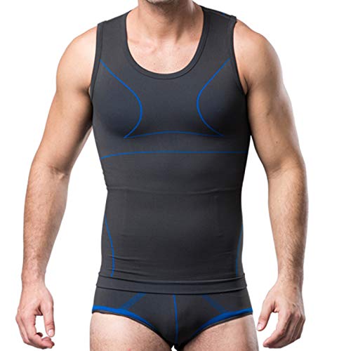Blue Line on Gray