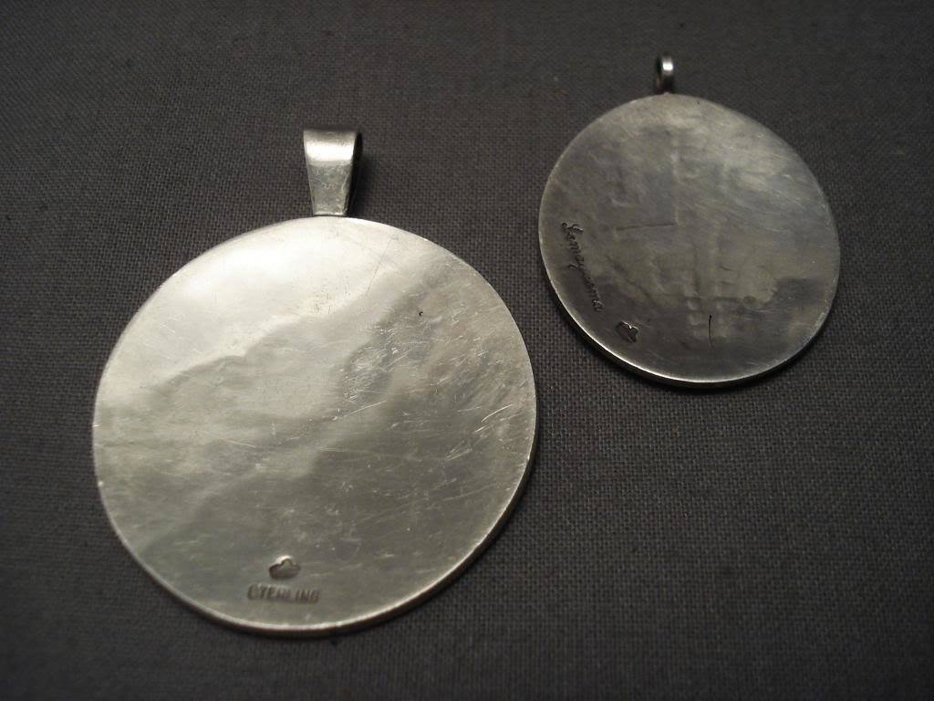 Vintage Hopi Wil Saufkie Native American Silver Jewelry Pendant - Authentic Handmade Tribal Necklace for Boho Fashion & Spiritual Gifts