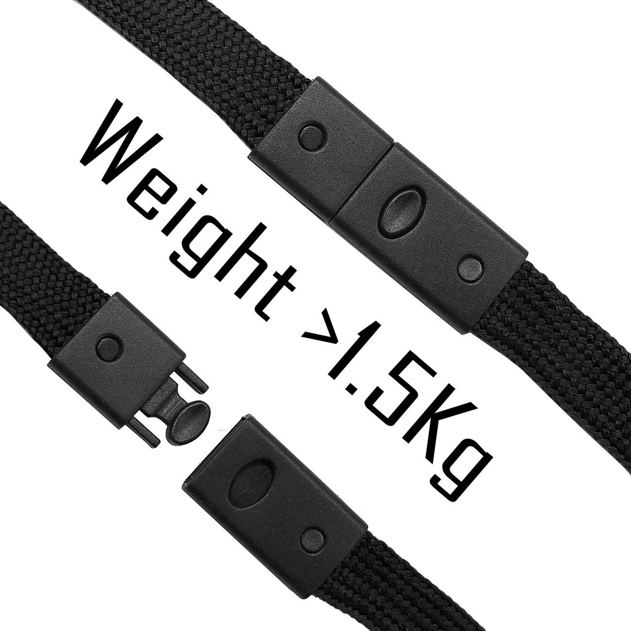 25 Pack Black Breakaway Lanyards with Bulldog Clip - Comfortable Neck Straps for Badges & ID Cards