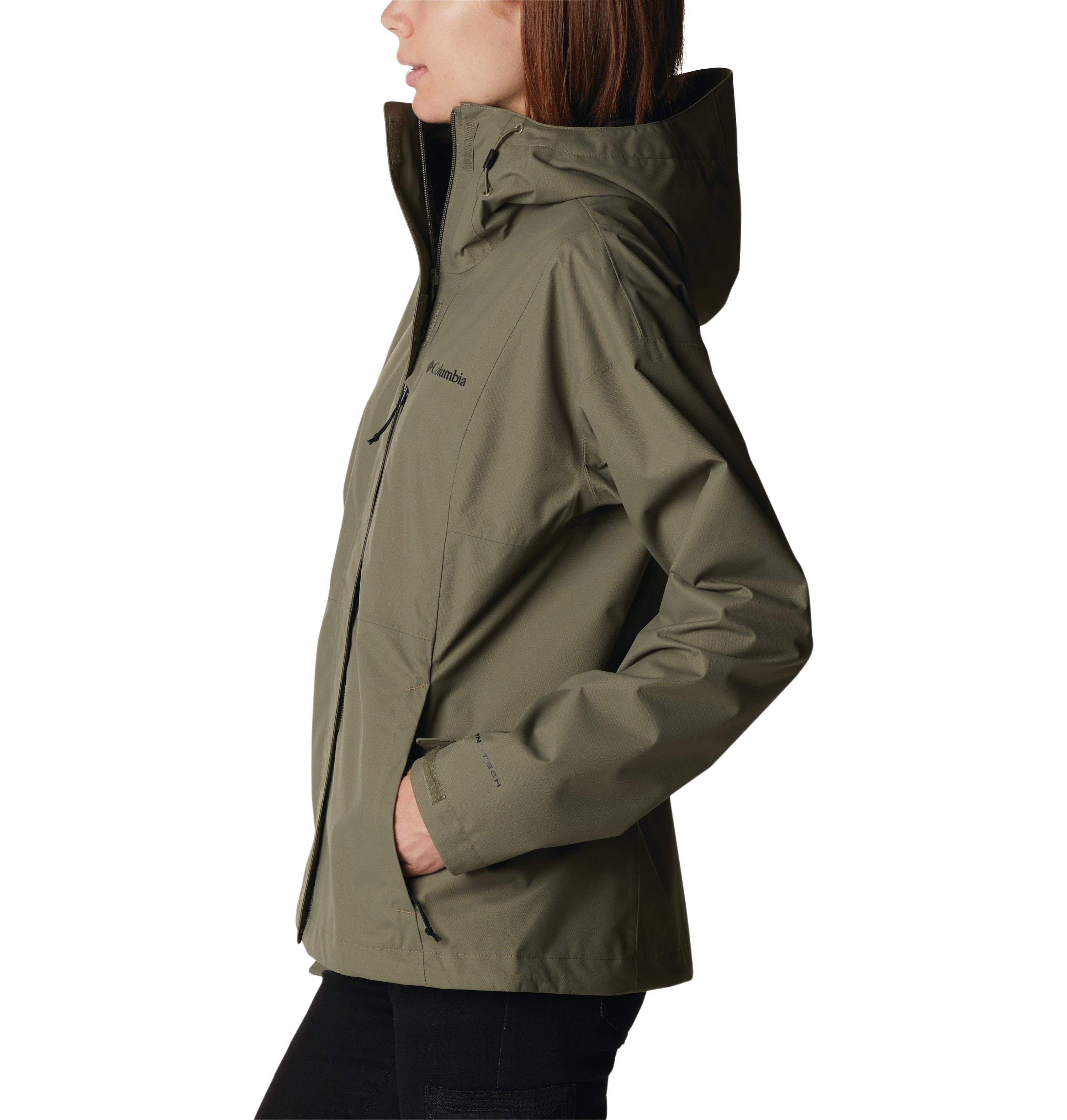 Columbia Women's Hikebound Waterproof Rain Jacket - Lightweight & Breathable for Hiking, Camping & Outdoor Adventures
