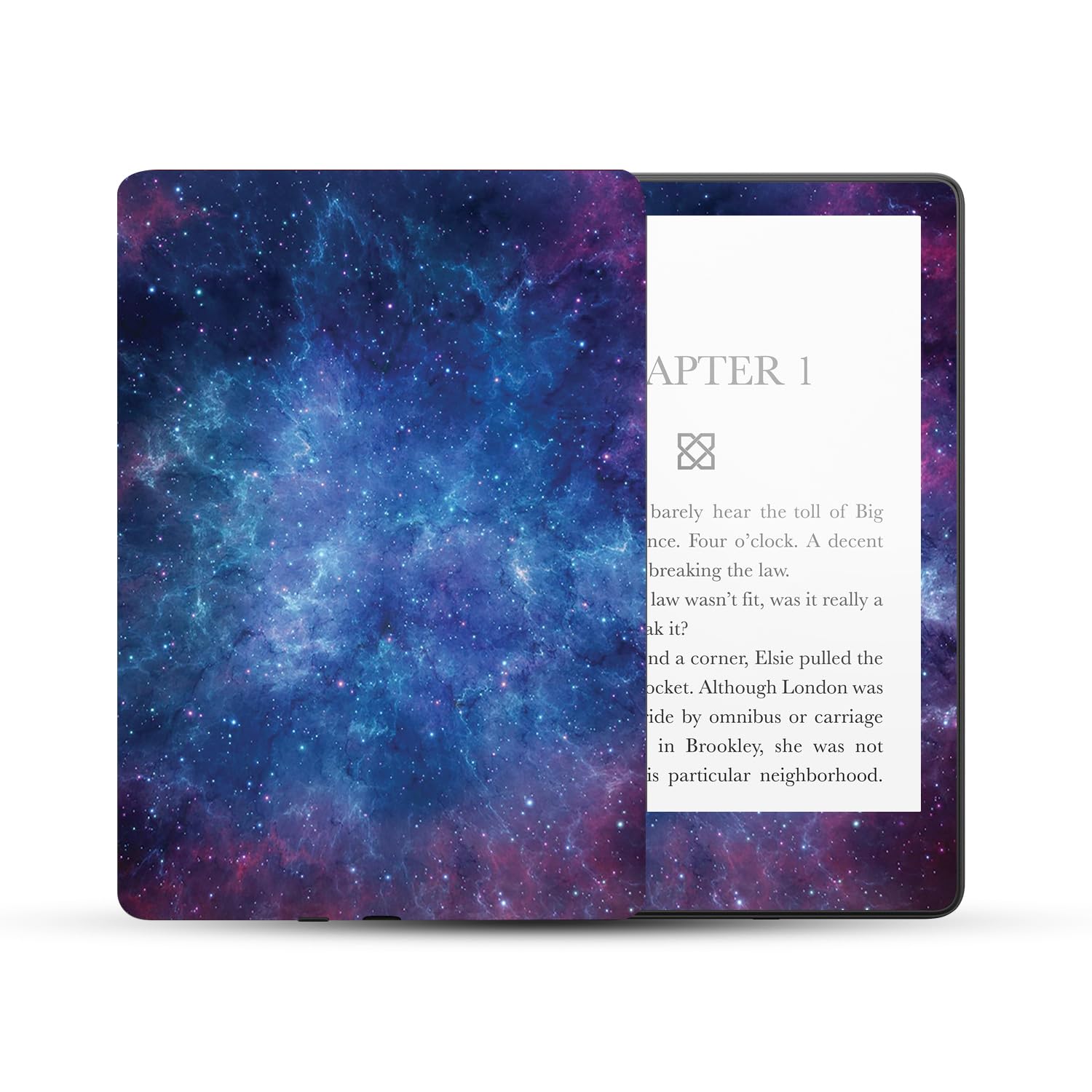 MightySkins Protective Vinyl Decal Wrap Cover for Amazon Kindle Paperwhite 5 6.8-inch 11th Generation (2021) - Nebula Design | Durable Full Body Skin | Easy to Apply | Made in USA | Perfect for Travel, School & Daily Reading Protection