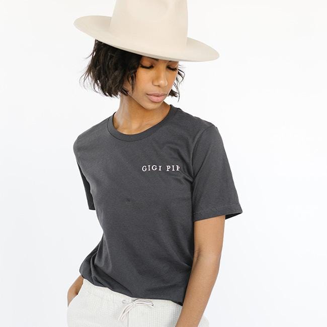 Gigi Pip Tee - Stylish Women's T-Shirt for Casual Wear & Everyday Outfits | Comfortable Cotton Blend Top for Work, Travel & Weekend Looks
