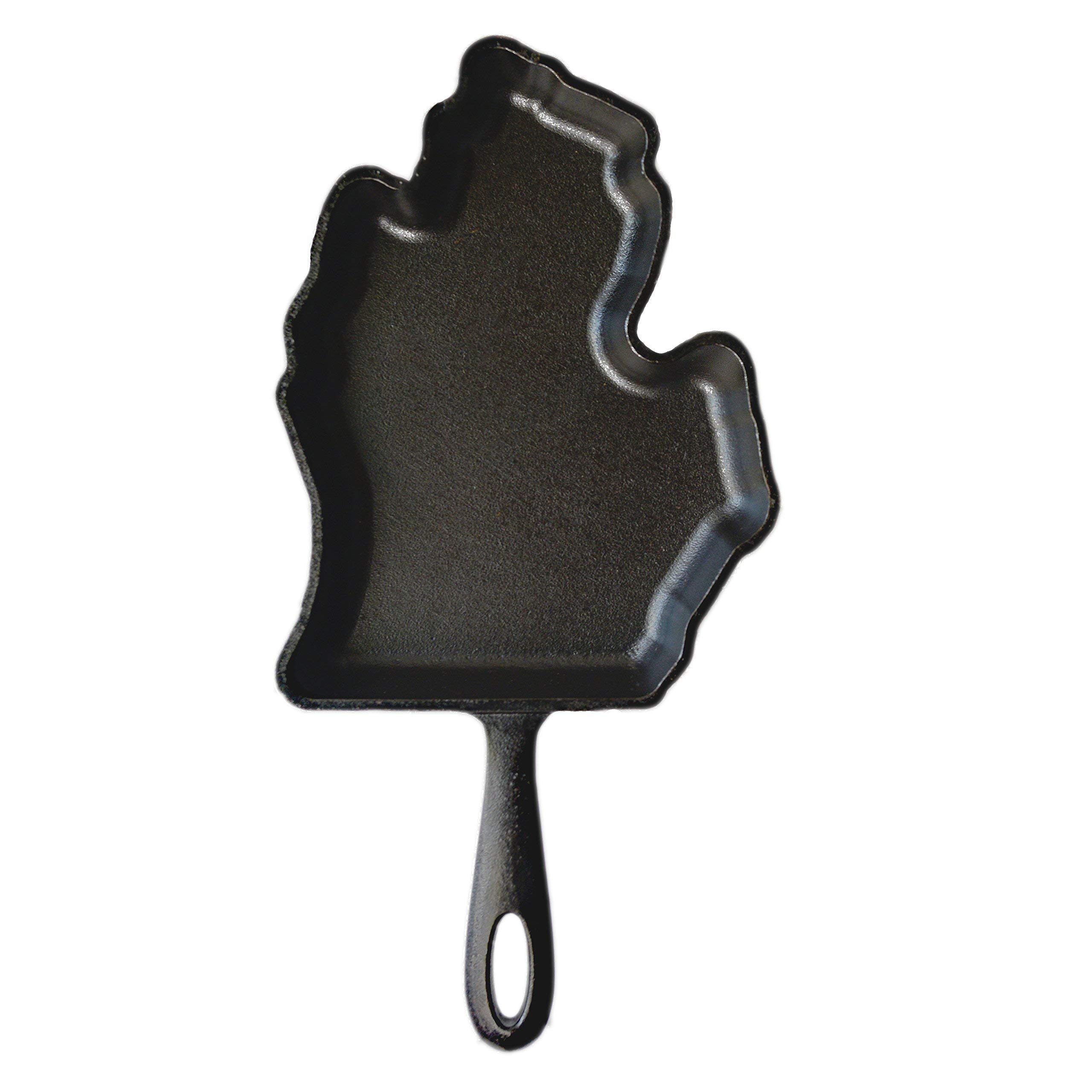 Michigan Pre-Seasoned Cast Iron Skillet - American Made Heirloom Quality Cookware for Stovetop, Oven & Outdoor Cooking