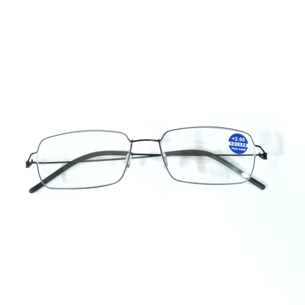 Blue Light Blocking Reading Glasses - Ultra Lightweight Grey Wire Frame for Computer Work, Gaming & Night Reading