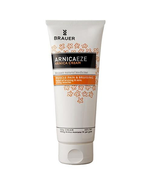 Brauer Arnicaeze Arnica Cream - Natural Pain Relief for Muscle & Joint Discomfort - Perfect for Post-Workout Recovery & Everyday Aches