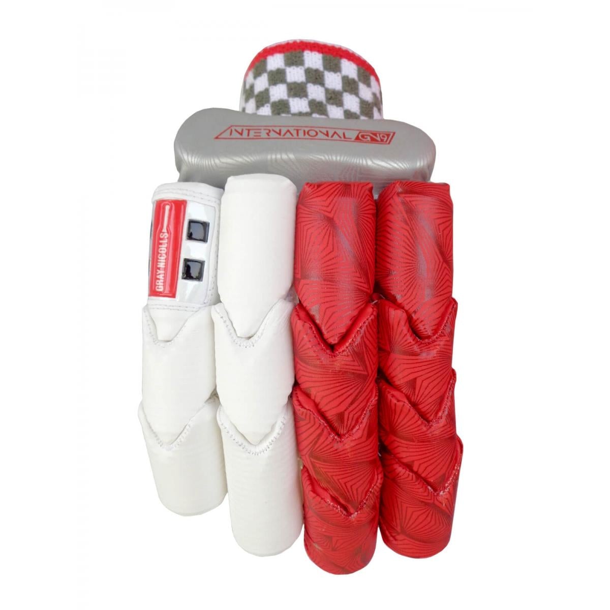 Gray Nicolls GN 9 International Cricket Batting Gloves - Premium Leather Protection for Cricket Players - Perfect for Practice & Match Play
