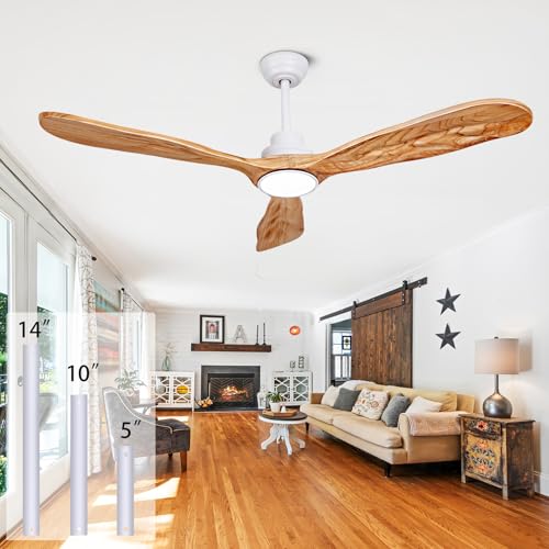 White + Natural Wood