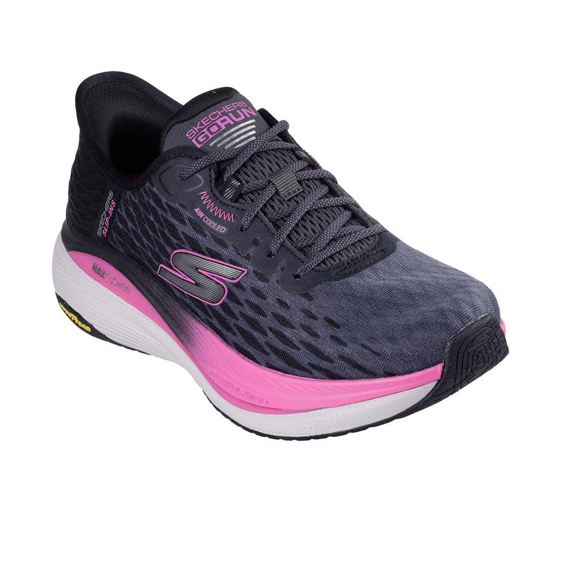 SLIP INS Running Shoes for Men & Women - MAX CUSHIONING PROPULSION Sneakers - Lightweight Athletic Shoes for Jogging, Gym Workouts & Daily Wear - 128905/BKHP