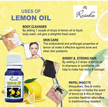 Roseka 100% Pure & Natural Essential Oil Set - Orange, Lemon & Olive Oil Combo (100ml + 10ml + 10ml) | Undiluted Aromatherapy Kit for Diffusers, Massage & Home Relaxation