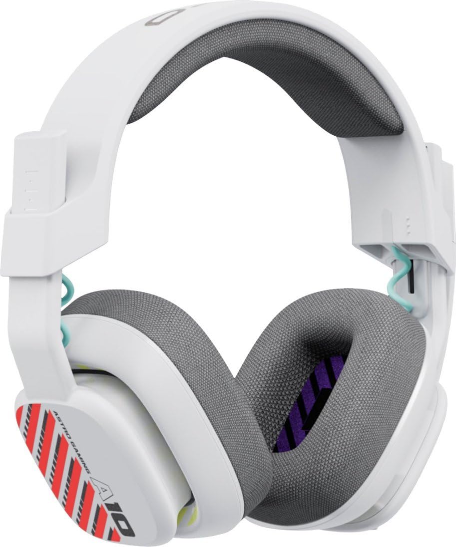 Astro A10 Gen 2 Wired Gaming Headset with Flip-to-Mute Mic - Compatible with Xbox, PC & Mac - White (Renewed) - Perfect for Competitive Gaming & Online Chat