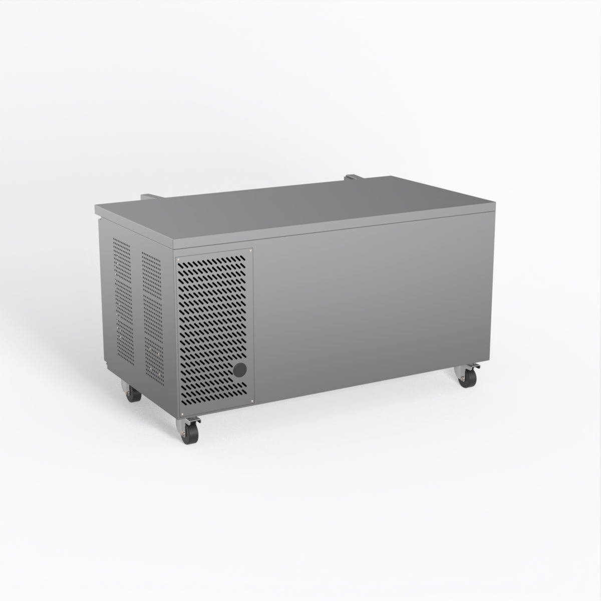 Commercial Under Counter Refrigerator - 2 Door Stainless Steel Worktop Fridge, 800mm Depth, PAX2100TN - Ideal for Restaurants, Cafes, Bars & Commercial Kitchens