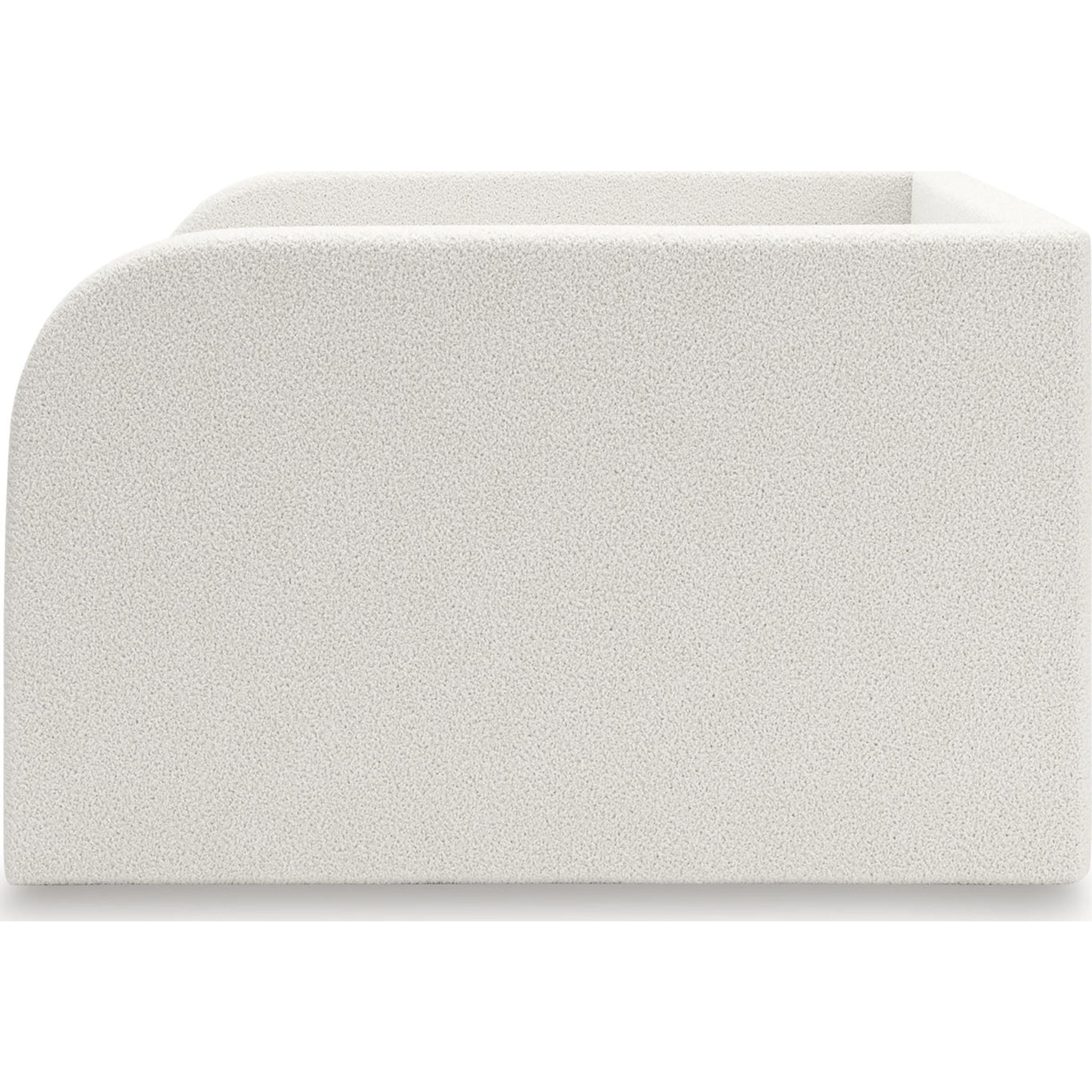 Arloster Daybed in Tan/White - Modern Sofa Bed for Living Room, Guest Room & Small Spaces