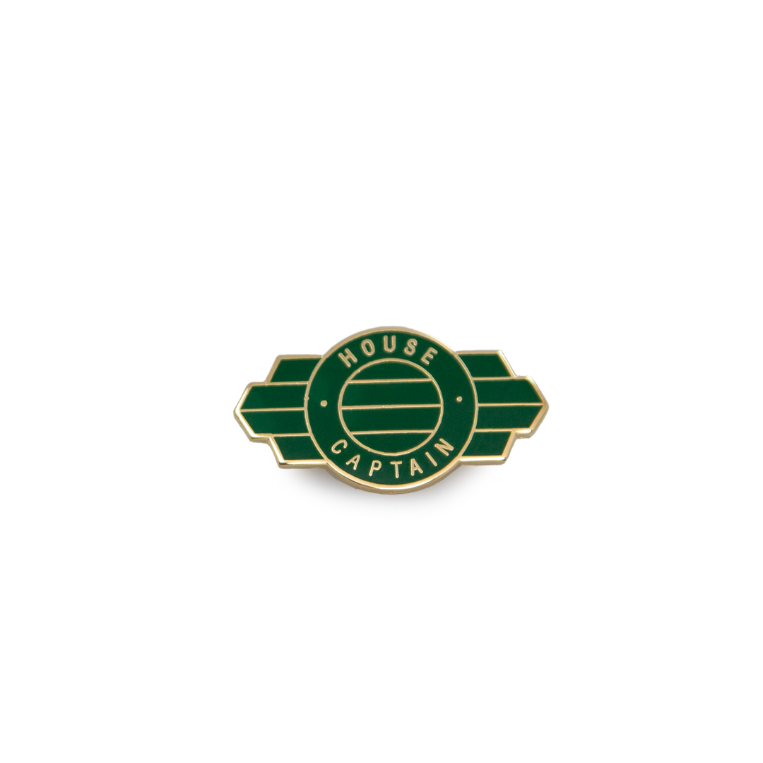 House Captain Badge - Premium Quality Student Leadership Badge for School Prefects & Monitors - Perfect for Award Ceremonies, Student Council Events & Classroom Recognition