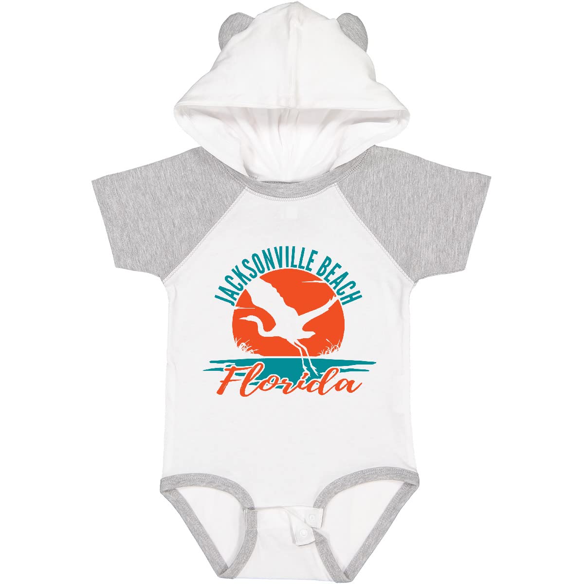 Inktastic Jacksonville Beach Florida Vacation Trip Baby Bodysuit - Cute Infant Onesie for Beach Travel & Family Vacations - Perfect Gift for Newborns & Toddlers