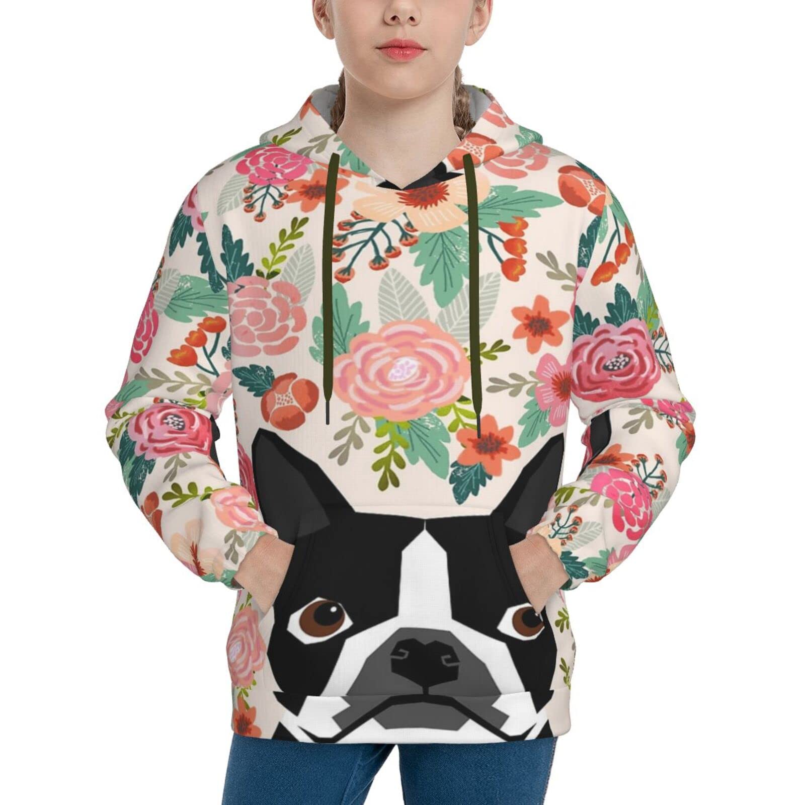 Trendy Hip-Hop Hoodies for Teens - Comfy Streetwear Pullover for School & Outings