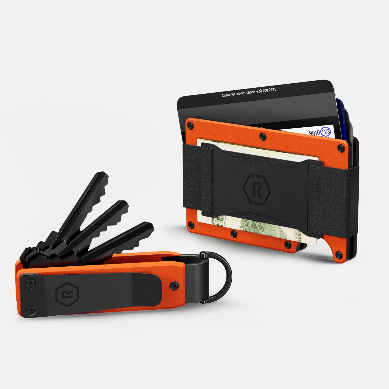 Magsafe Daily Driver Kit - Basecamp Orange for iPhone 12/13/14 Pro Max | Portable Charging Solution for Travel, Work & Outdoor Adventures