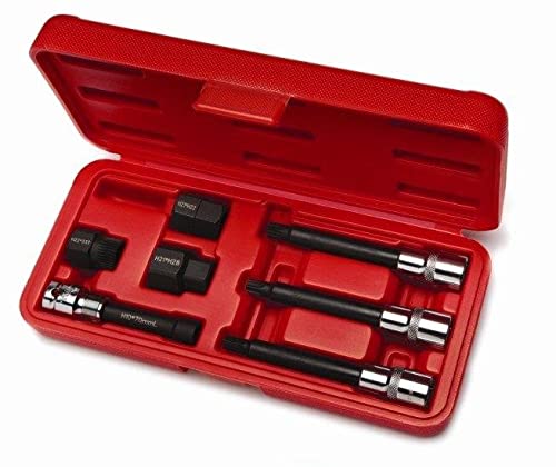 Audi Alternator Decoupler Pulley Tool Kit with Case - Professional Mechanic Repair Tool for Audi A4 A5 A6 Q5 Q7 - Perfect for DIY Car Maintenance & Engine Repair