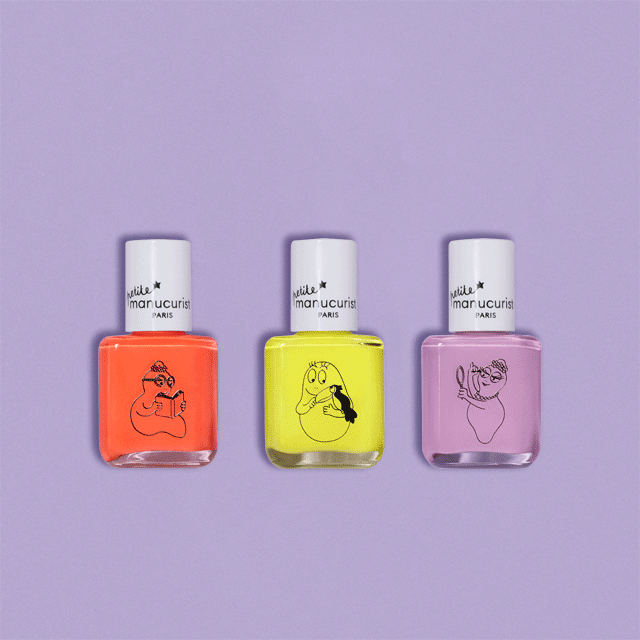 Customizable 3-Pack Petite Manicure Set - Perfect for Travel, Gifts & At-Home Nail Care | Natural Nail Polish & Tools for Women