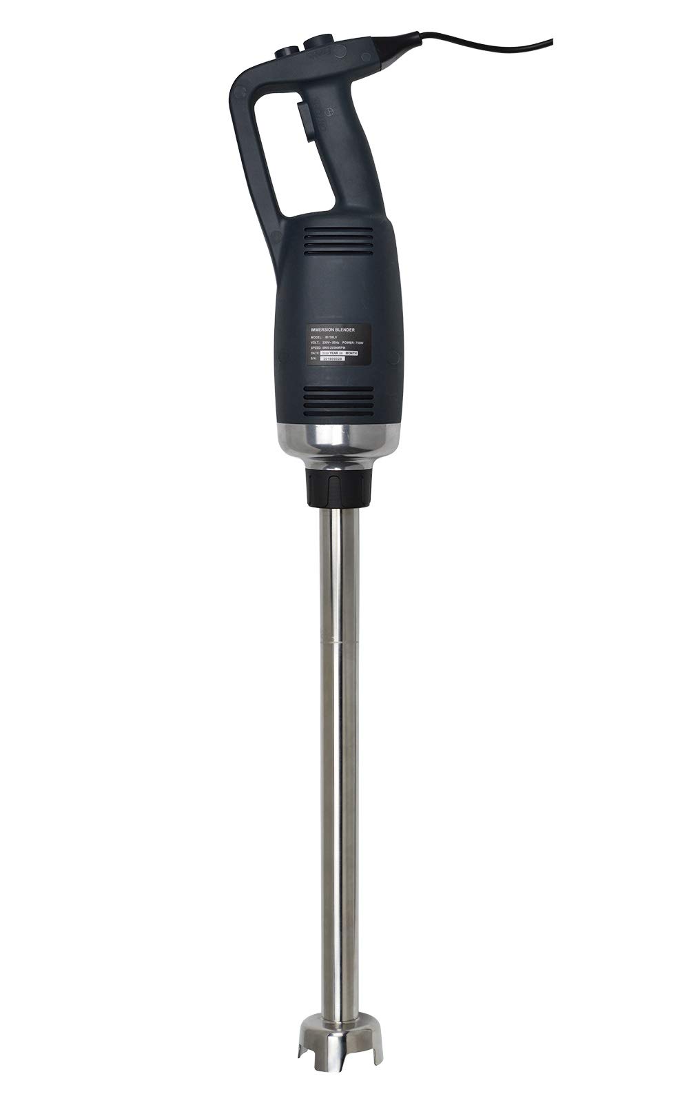 750W Heavy Duty Immersion Blender - Commercial Handheld Mixer with Detachable Shaft & Variable Speed - Perfect for Smoothies, Soups, Sauces & Professional Kitchen Use