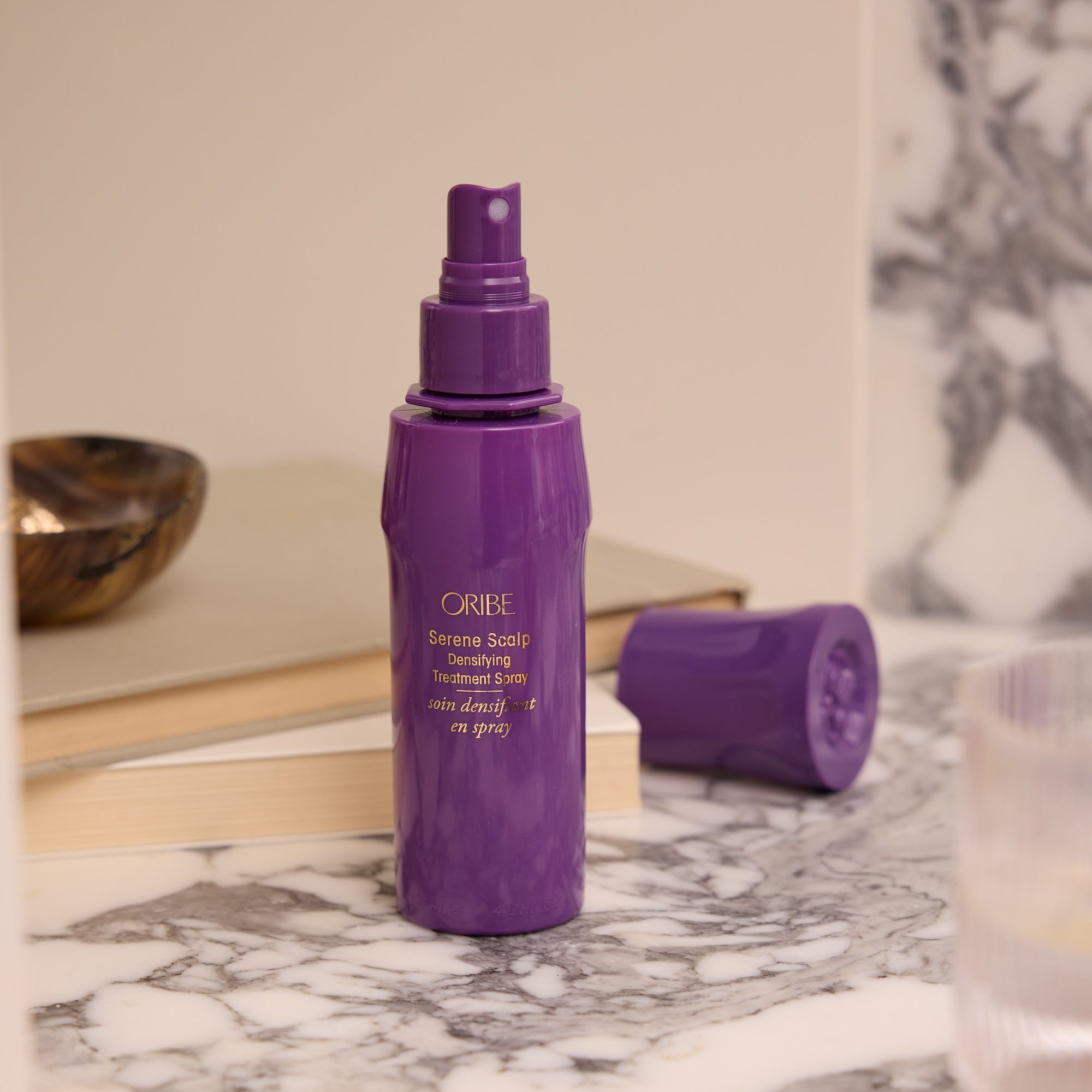 Serene Scalp Densifying Treatment Spray for Thinning Hair - Volumizing & Strengthening Hair Growth Solution for Women & Men - Perfect for Daily Use at Home or Salon