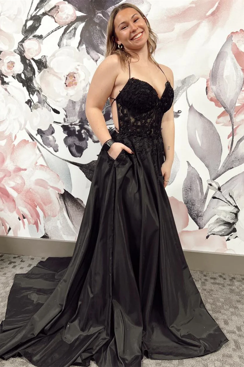 Elegant A-Line Hot Pink Formal Dress 2025 with Floral Appliques - Lace-Up Prom Gown for Homecoming, Wedding, and Special Occasions