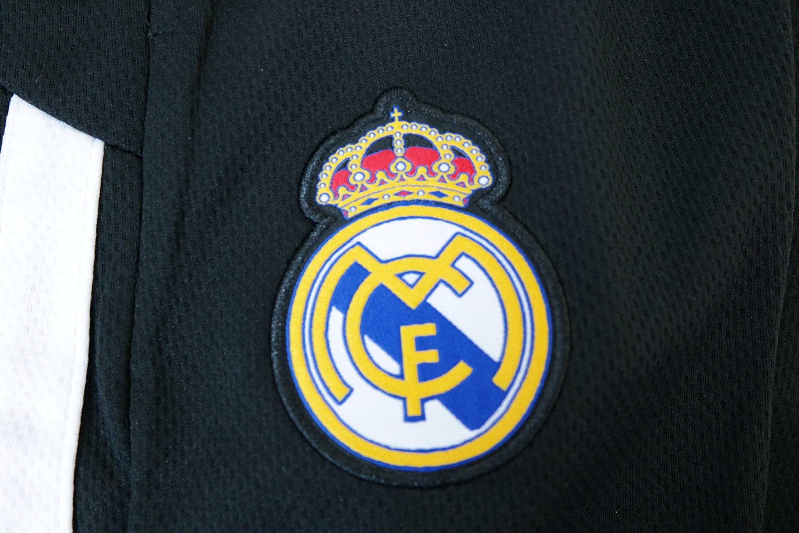 Official Real Madrid CF Soccer Shorts - Licensed Men's Football Shorts for Training & Match Play - Comfortable & Breathable for Sports & Casual Wear