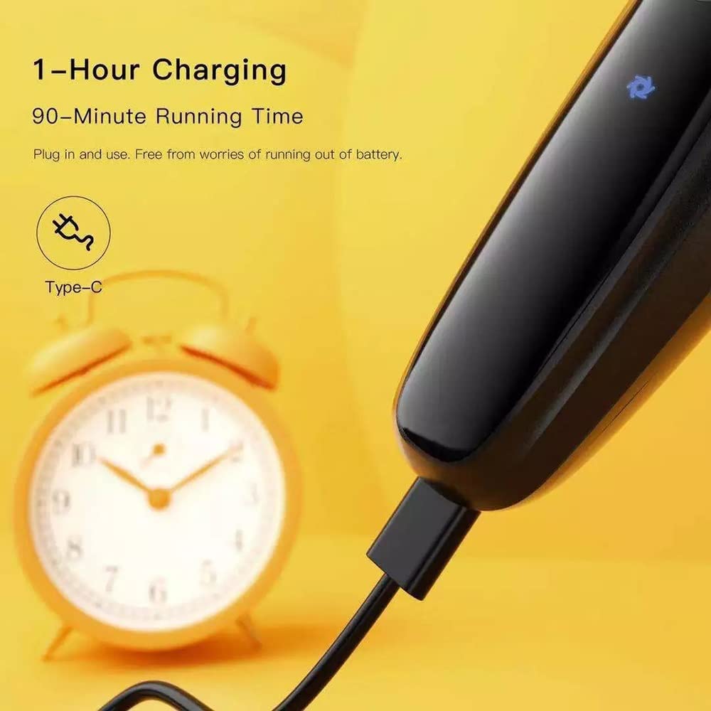 Rechargeable Cordless 3D Rotary Electric Razor for Men - Pop-Up Beard Trimmer & Face Shaver - Perfect for Travel, Home & Office Use