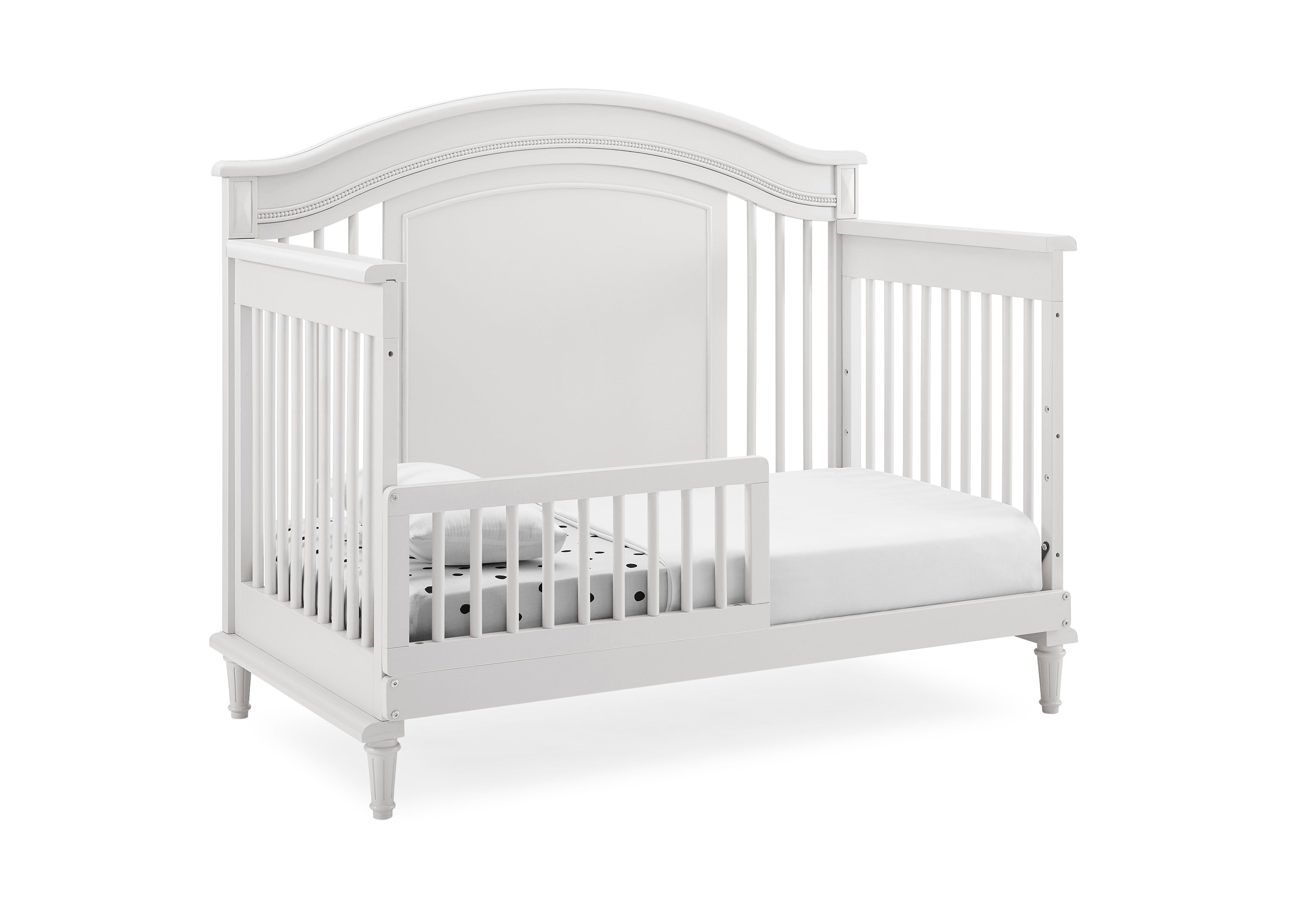 Juliette 6-in-1 Convertible Crib - Baby Crib to Toddler Bed, Daybed & Full Size Bed - Safe Nursery Furniture for Boys & Girls - Perfect for Newborns, Infants & Growing Kids