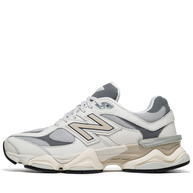 New Balance 9060 Sneakers in Sea Salt & Castlerock - Stylish Comfort for Running, Walking & Everyday Wear