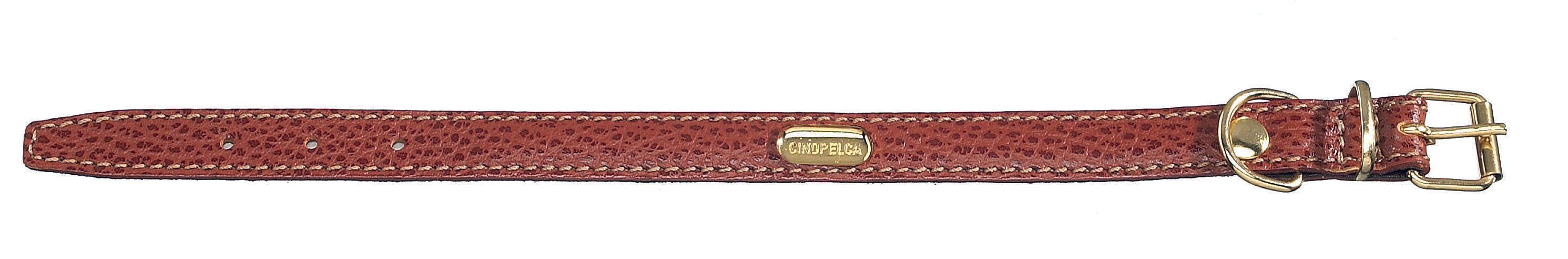 Premium Soft Flat Padded Calfskin Dog Collar - Comfortable & Durable Leather Pet Collar for Small to Medium Dogs - Perfect for Daily Walks, Training & Outdoor Adventures