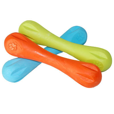 Hurley Durable Dog Bone Chew Toy for Aggressive Chewers - Tough Nylon Chew Bone for Large & Medium Dogs - Best for Teething, Anxiety Relief & Dental Health (Great for Indoor/Outdoor Play)