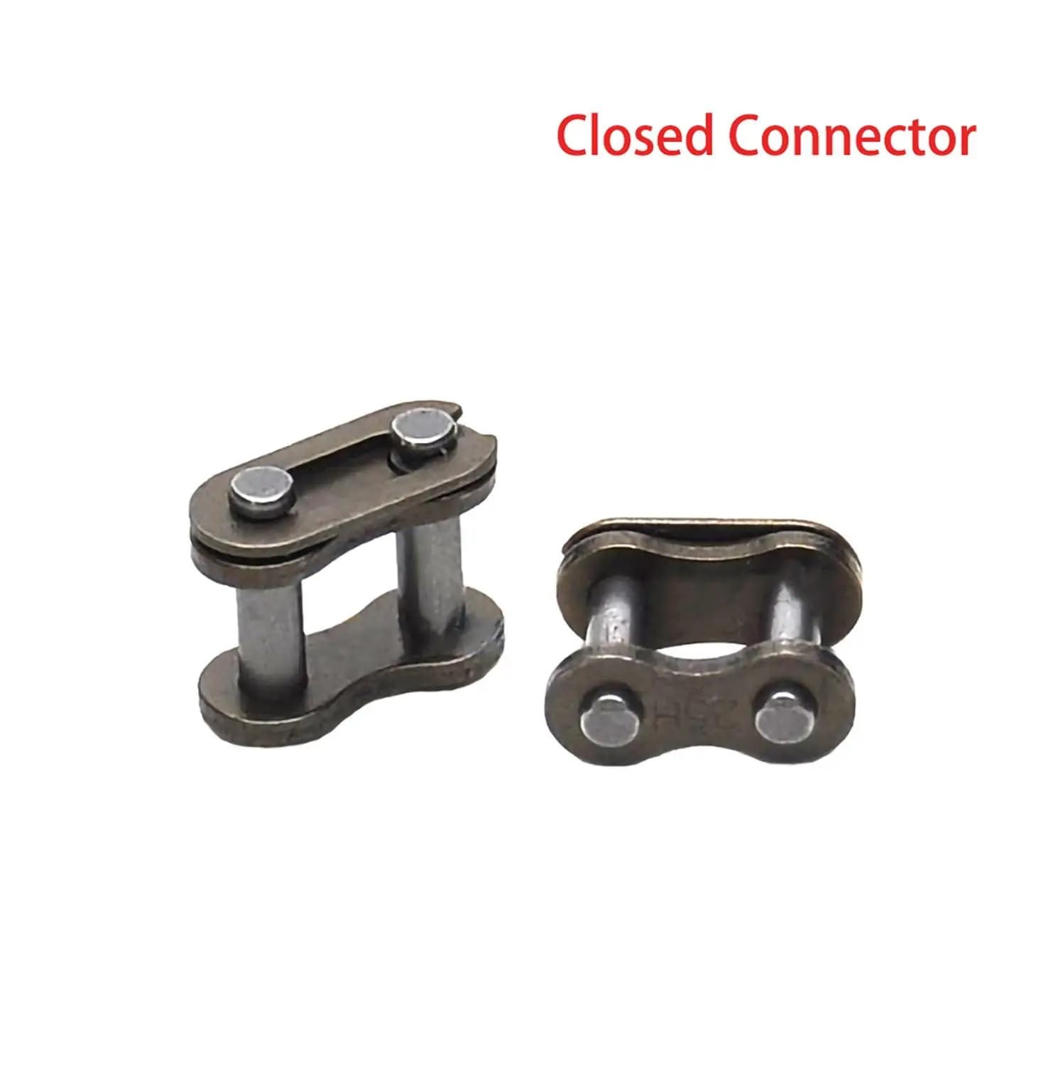 1Pcs 04B-1 Carbon Steel Roller Chain with Connector - 6mm Pitch, Half/Full Buckle Industrial Roller Chain by DOLUNTO (1.5M Length) - Perfect for Conveyor Systems, Machinery, and Industrial Equipment