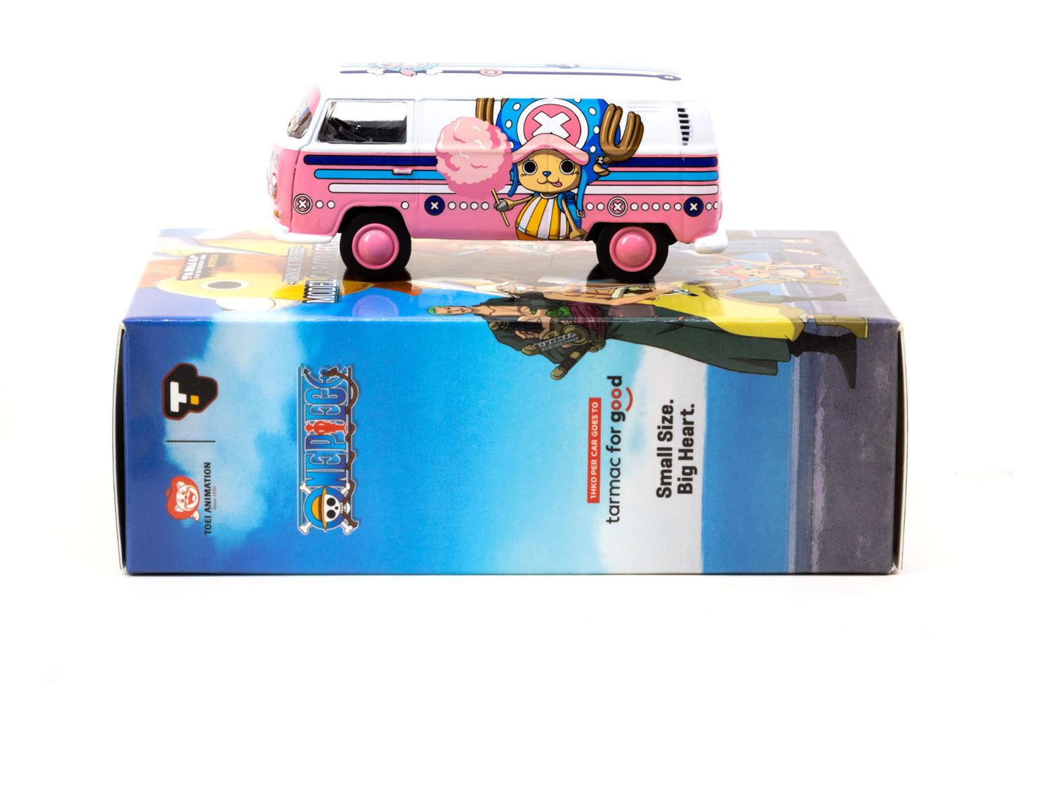 Tarmac Works x One Piece Model Car Collection VOL.1 - 6 Cars Set COLLAB64 | Anime-Themed Diecast Cars for Display & Collection | Perfect for Anime Fans, Car Enthusiasts & Gift Giving