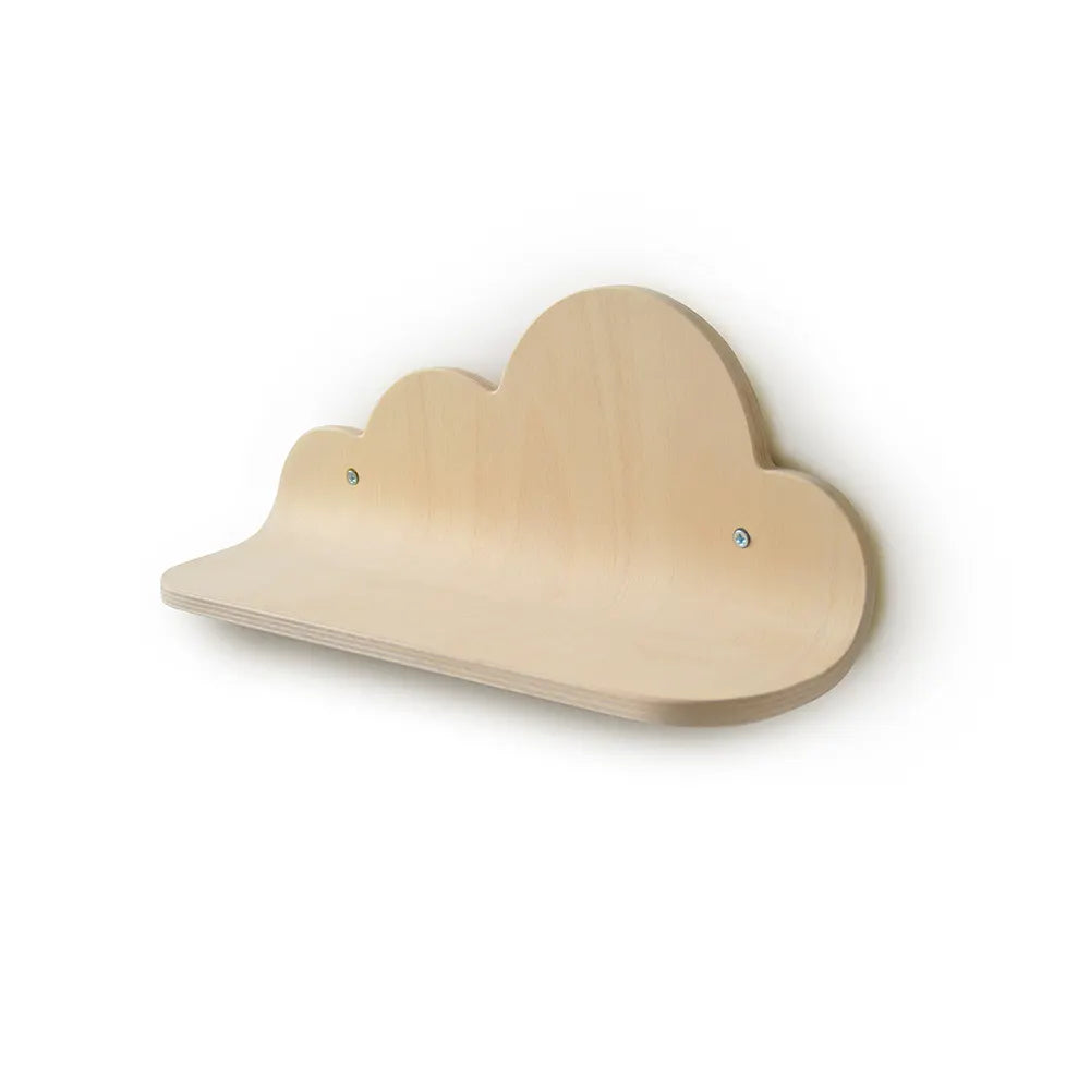 Charlie Crane POPI Shelf - Modern Floating Cloud Shelf for Nursery & Kids Room Decor - Perfect for Books, Toys, and Storage