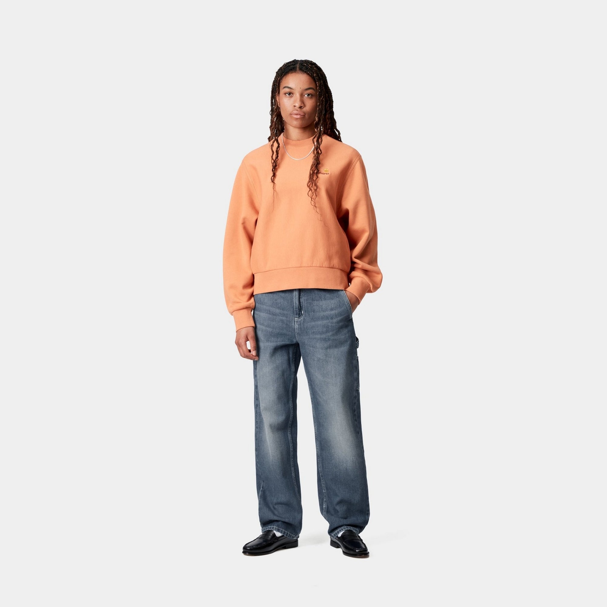 Pierce Pant Straight Denim Jeans | Dark Blue Used Wash | Casual Wear for Men & Women | Perfect for Everyday Outfits & Street Style