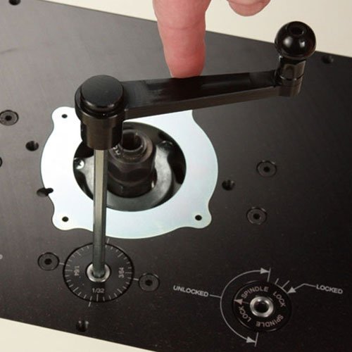 Incra Mast-R-Lift-II-R Router Lift - Precision Woodworking Tool for Rockler Router Tables | Perfect for DIY Projects & Professional Woodworking