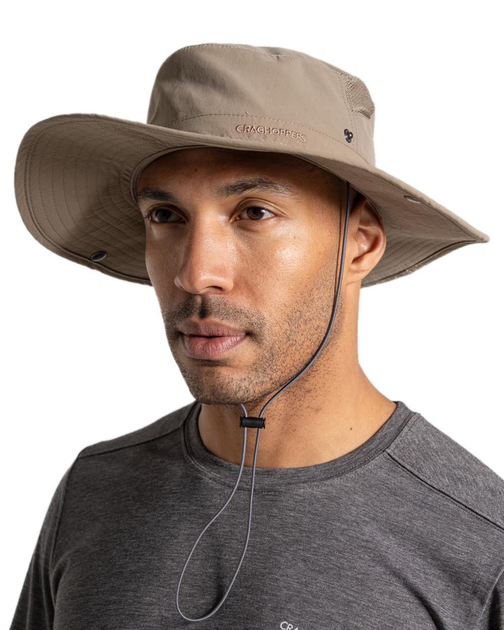 Craghoppers Men's NosiLife Ranger Hat - UPF 50+ Sun Protection, Insect Shield Technology, Lightweight & Breathable for Hiking, Camping & Outdoor Adventures