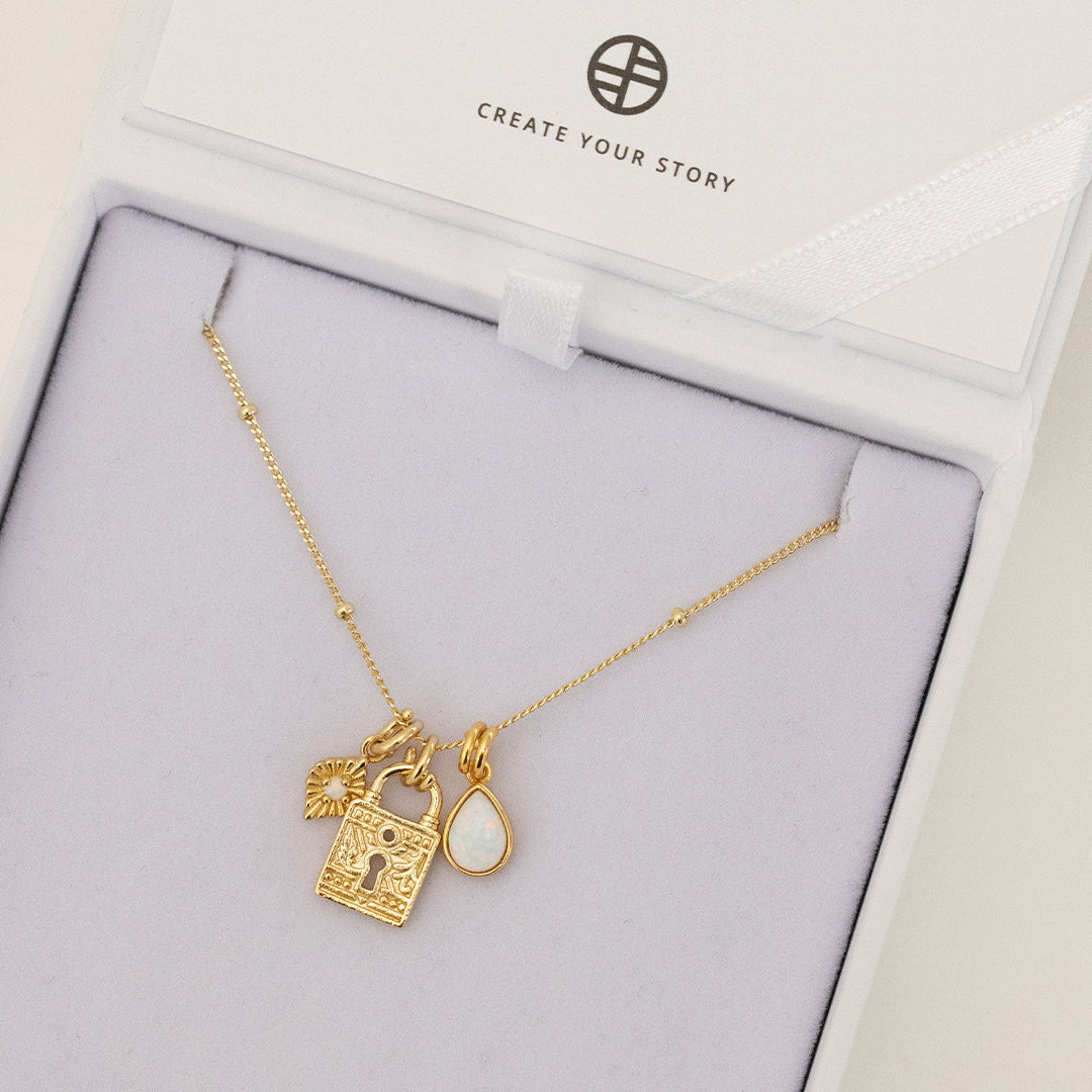 Empowerment Charm Necklace for Women - Inspirational Jewelry Gift for Motivation & Confidence - Perfect for Daily Wear, Special Occasions & Self-Love Gifts